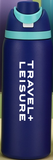 Travel + Leisure FreeSip Insulated Stainless Steel Water Bottle for Sports 32 Oz