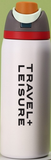 Travel + Leisure FreeSip Insulated Stainless Steel Water Bottle for Sports 32 Oz