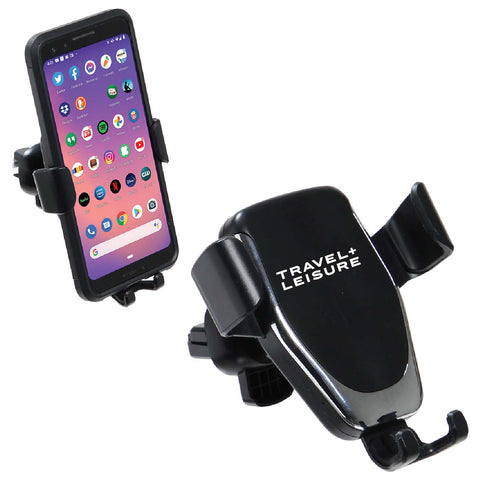 Travel + Leisure Car Phone Mount with Wireless Charger